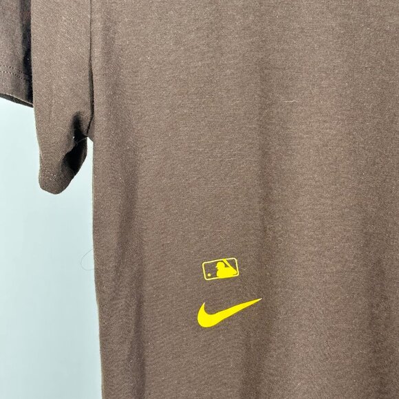Nike Dri Fit San Diego Padres Short Sleeve Shirt | Women's L | Authentic Collect - Picture 3 of 6